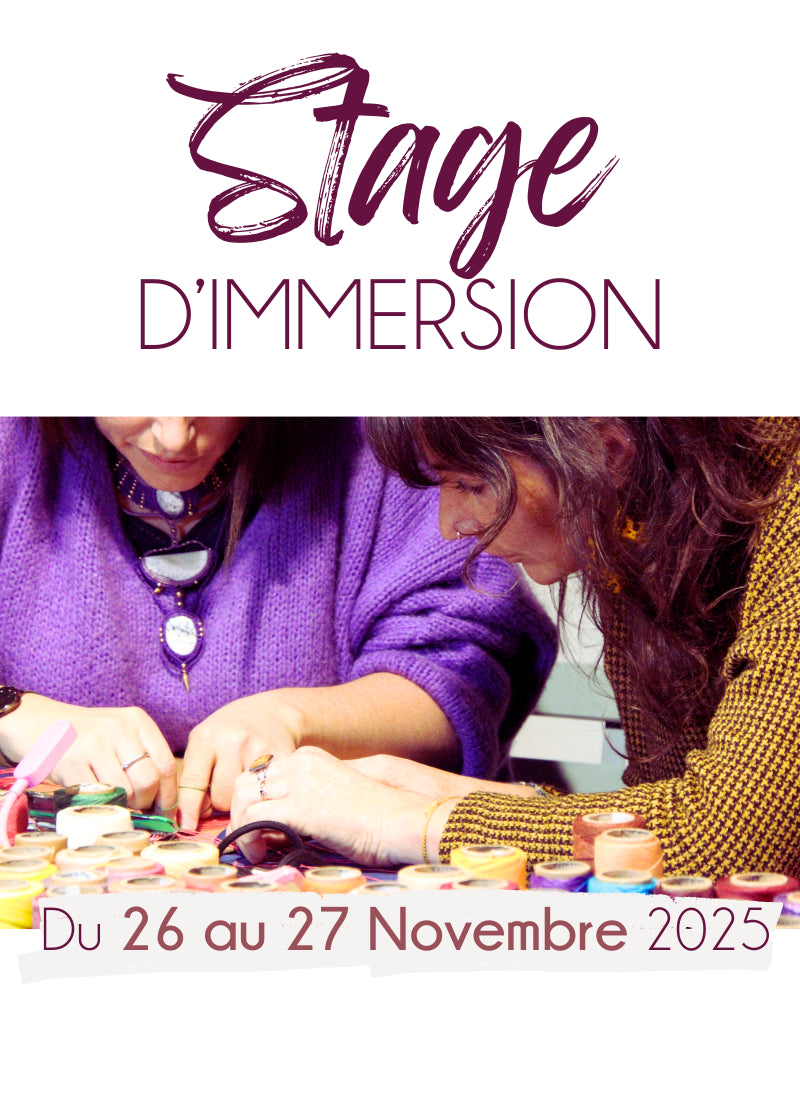 Stage d’immersion - Du 26 au 27 novembre 2025