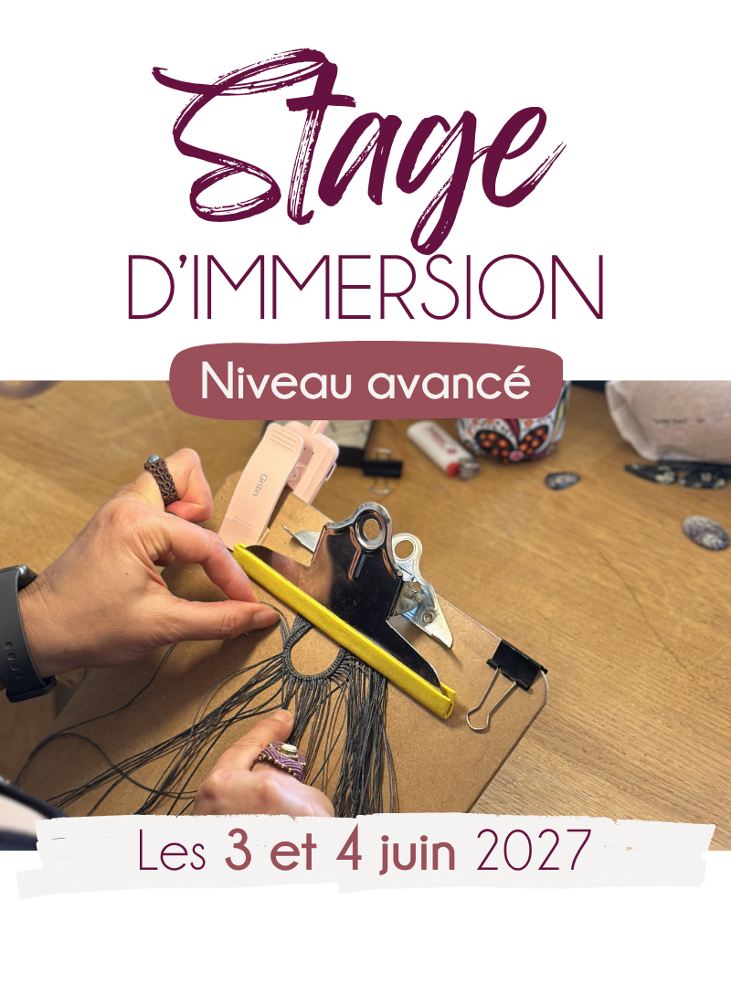 Stage d’immersion - Niveau avancé - Les 3 et 4 juin 2027