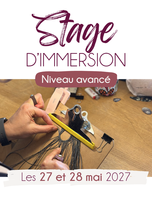 Stage d’immersion - Niveau avancé - Les 27 et 28 Mai 2027