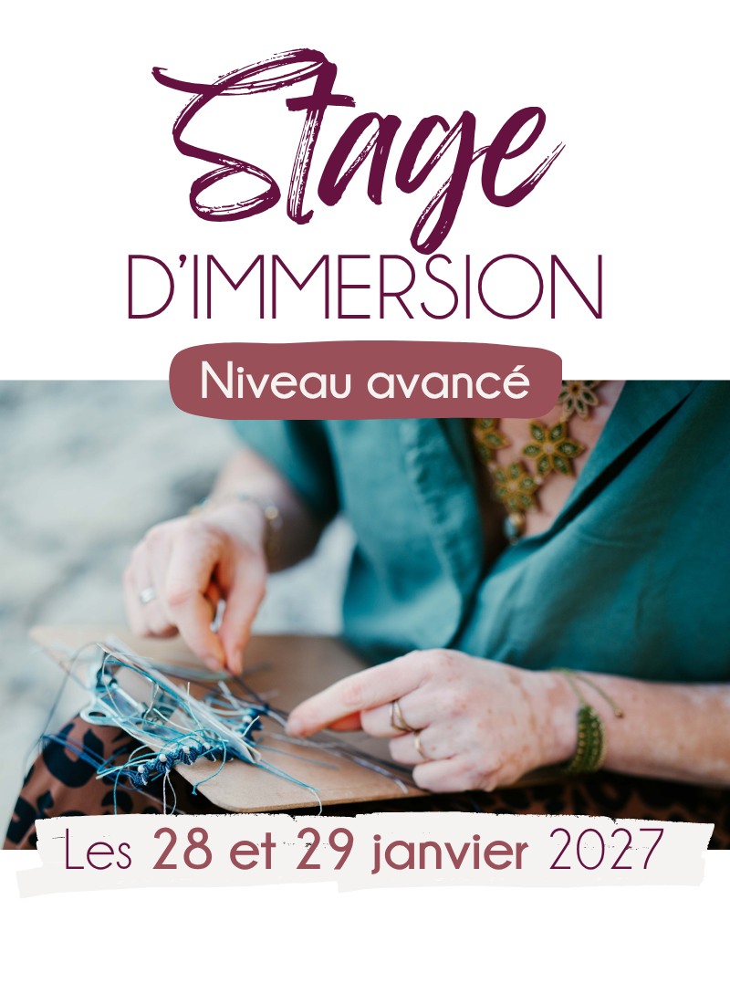 Stage d’immersion - Niveau avancé - Les 28 et 29 Janvier 2027