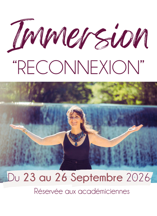Immersion Reconnexion - Du 23 au 26 septembre 2026